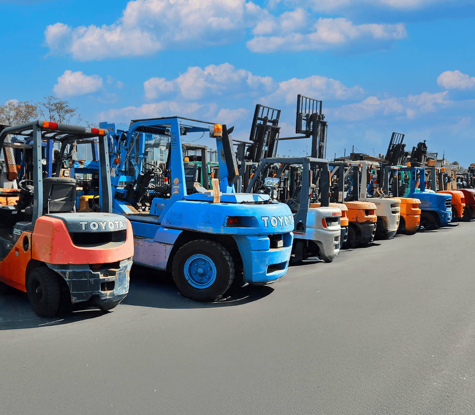 M&J International sells used Japanese forklifts