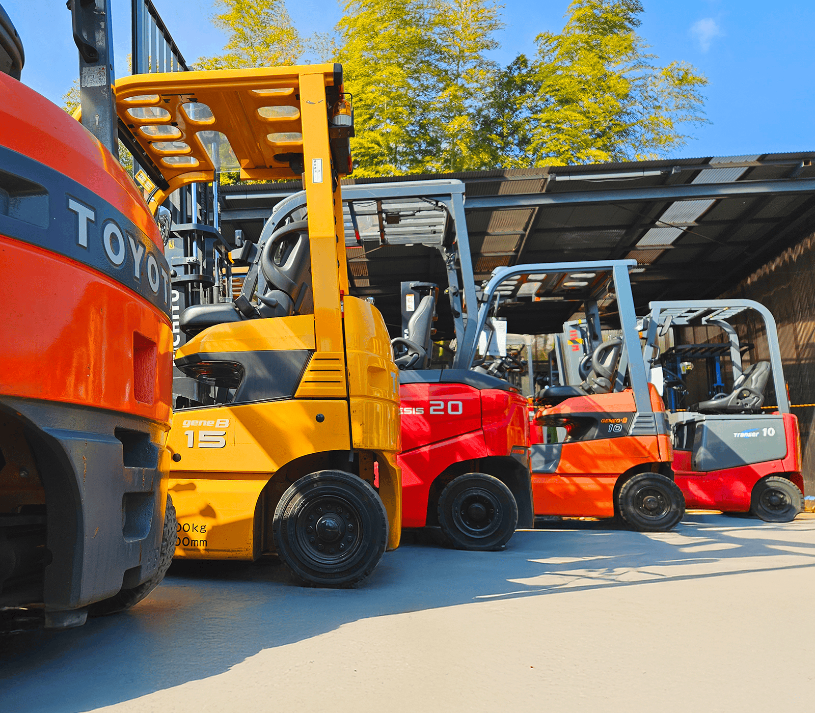 M&J International sells used Japanese forklifts